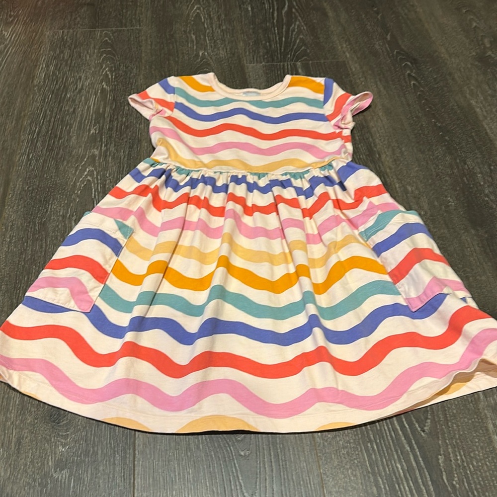 Hanna Anderson Pink dress with spring Easter design 🐣🐰